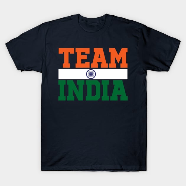 Team India - Summer Olympics T-Shirt by Issho Ni